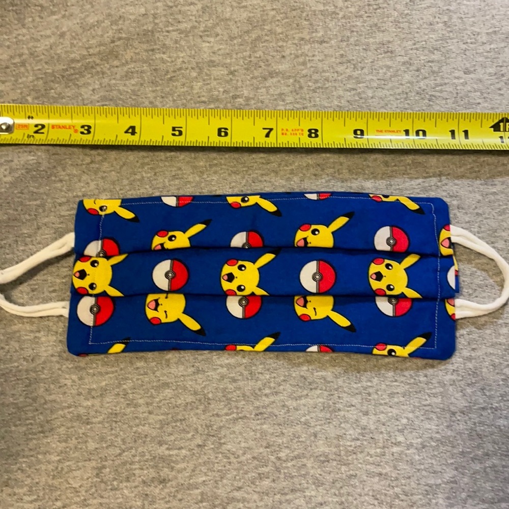 Pokémon Picachu face mask
